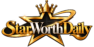 StarWorthDaily celebrity net worth logo with gold star and crown